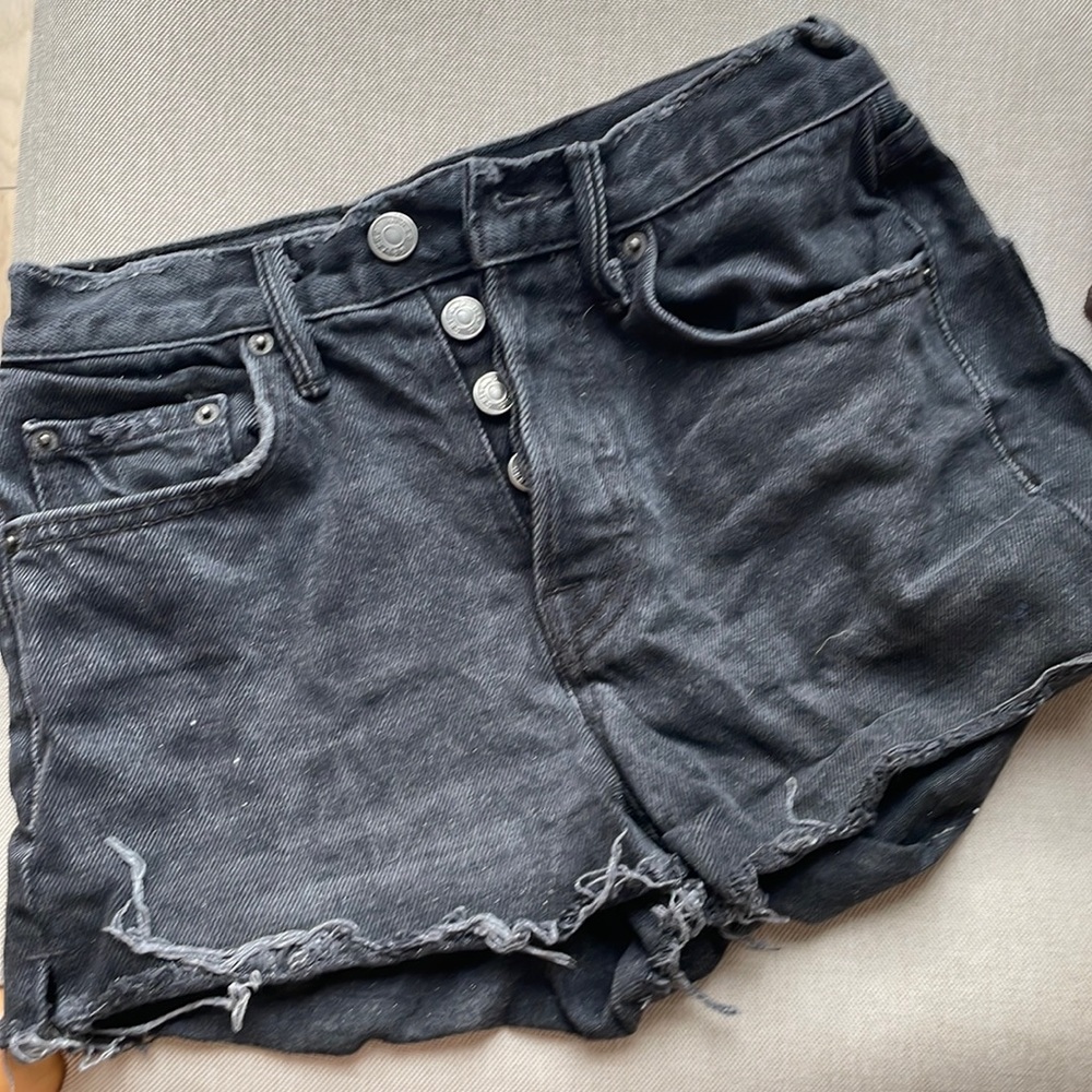 Grlfrnd | denim shorts | black | size 23